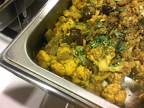 Aloo Gobi with Eggplant Cauliflower Potato and Eggplant Curry