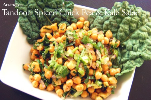 Tandoori Spiced Chick Pea & Kale Salad